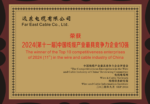 Top 10 Most Competitive Enterprises in China's Cable Industry