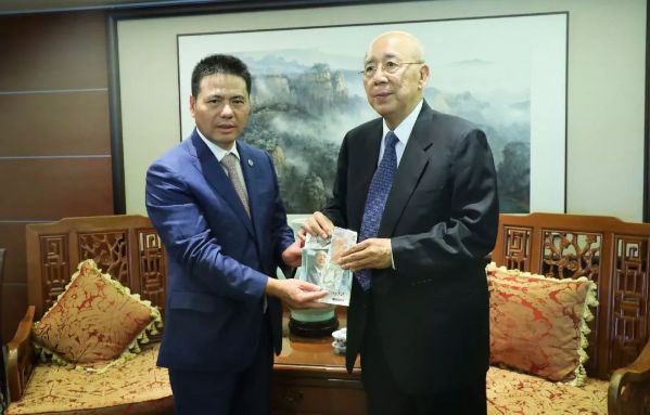 蒋锡培拜会中国国民党荣誉主席吴伯雄