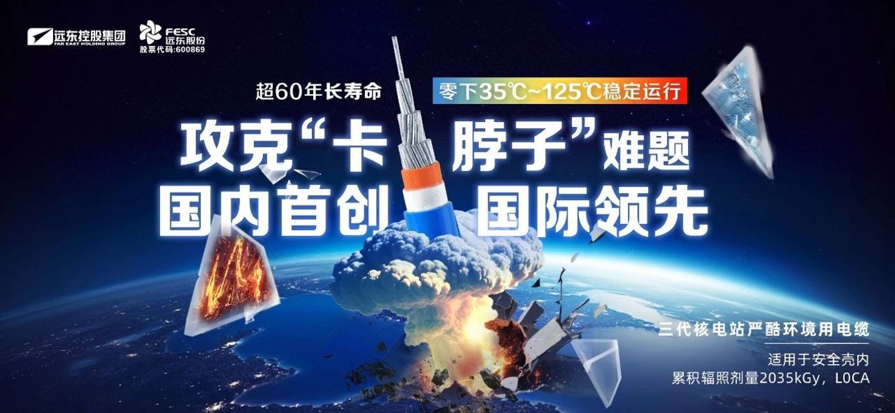 远东电缆40年硬核巨献 Vol.4 | 全系列核级电缆